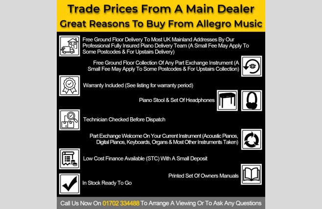 Schrieber Mahogany 108 Used Upright Piano Trade Price Bargain (SN:6102987) - Image 3